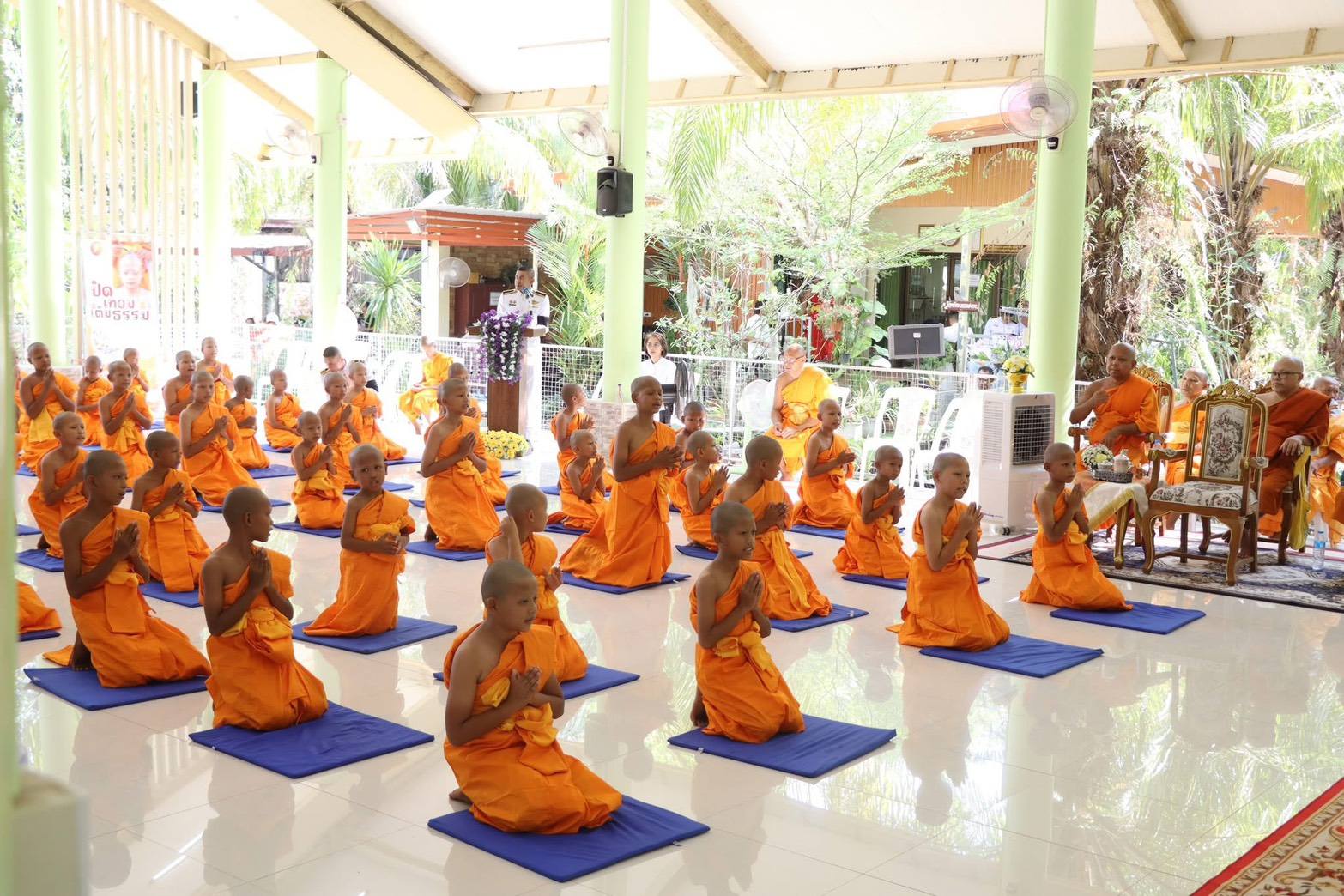 title - ปฏิรูปที่ดินจังหวัดสตูล ร่วมพิธีบรรพชาสามเณรเฉลิมพระเกียรติฯ เสริมสร้างคุณธรรมเยาวชน 54 รูป ณ ที่พักสงฆ์ศูนย์ปฏิบัติธรรมสตูล ตำบลคลองขุด อำเภอเมืองสตูล จังหวัดสตูล